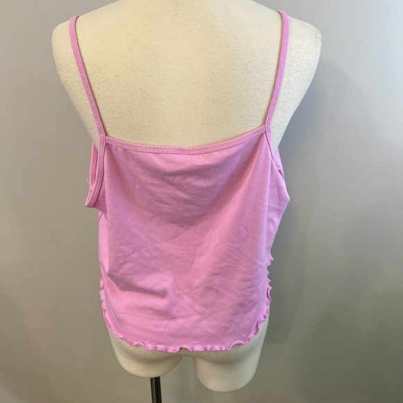 NWOT BP Square Neck Crop Camisole in Purple Tulip (2X) - Picture 8 of 11